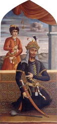 Portrait of Afrasiyab, King of Turan