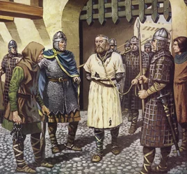 The capture of King Stephen