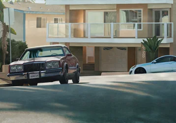 California Suburb Late Afternoon, 2017