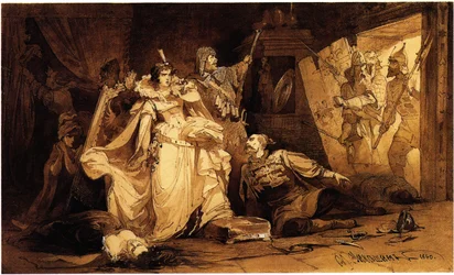 The Arrest of Marina Mniszech