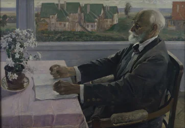 Portrait of the Physiologist, Psychologist, and Physician Ivan P. Pavlov