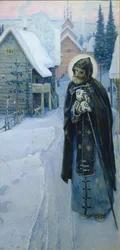 Saint Sergius labours Triptych, Right part, 1896