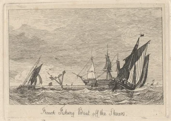 French Fishing Boat off the Shears