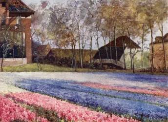 A Dutch Garden in Spring