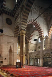 Interior of the Suleymaniye Mosque