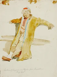 Costume at Smyrna, a Pilgrim from Jerusalem