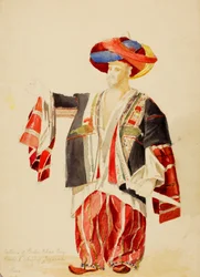Costume of Beder Khan Bey