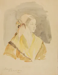 Greek Girl at the English Palace, Pera