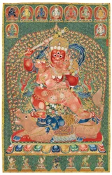 Imperial Embroidered Silk Thangka