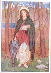 St Bridget of the Mantle