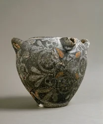 Ceramic jar in the style of Camares. From Cnossos. 1900-1700 BC