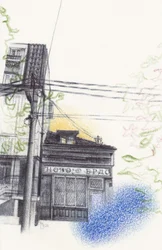 Vintage City Sketch