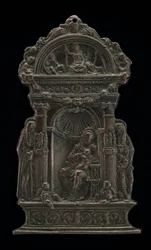 Madonna and Child Enthroned with Saint Anthony Abbot and Saint Jerome