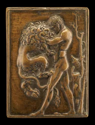 Standing Hercules with the Nemean Lion