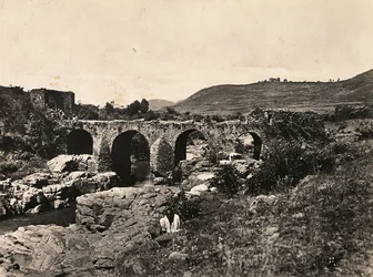 Building an Empire in the Fascist age: Portuguese bridge at Gondar, Ethiopia