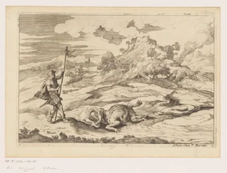 Landscape with St. George and the Dragon (Landscapes after Titian)