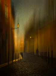 Mysterious Night Alley