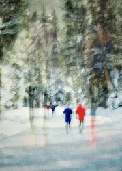 Winter Forest Walk