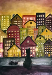 Night City Cat