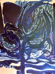 Deep Blue Swimmer
