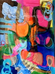 Vibrant Abstract Shapes