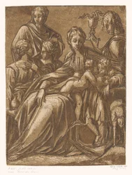 Mary with Child and Saints