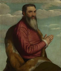 Praying Man with a Long Beard, c. 1545