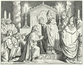 Coronation of Charlemagne as Holy Roman Emperor, 800
