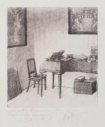 View of Franz Schubert