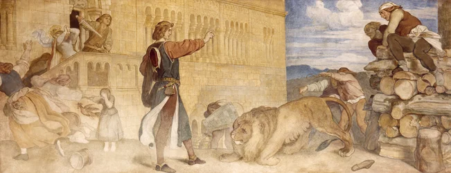 He Treated the Lions as though he was joking, c.1854-55