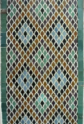 Bou Inania Madrasa, zellij tilework