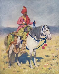 A Famous Dancing Horse - Bombay Chiefs