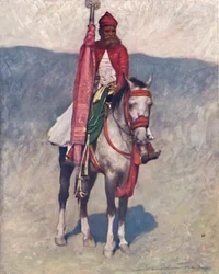 A Jaipur Horseman, 1903