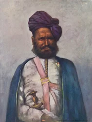 A Royal Retainer of Rajgarh