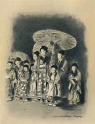 Children Watching a Play, 1903