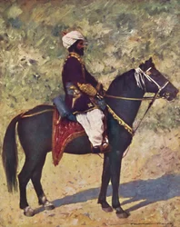 Horseman at the Bombay Camp