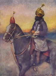 In the Retainers Procession, 1903