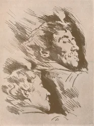 Portrait Studies, c. 1880, 1904