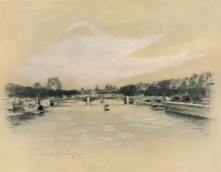 The Seine at Paris, 1903