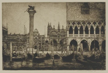 The Piazza of St. Mark, Venice