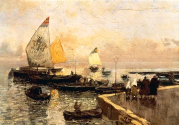 Coal Boats in Chioggia