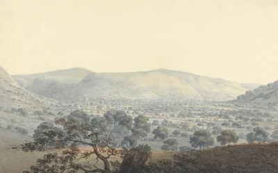 Distant view of Llandrillo