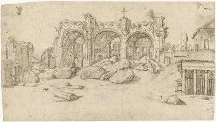 Ruins of the Basilica of Maxentius and Constantine, Rome