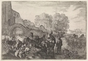 Landscape with Travelers