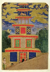 Rama Asks Lakshmana to Abandon Sita in a Forest, from the Ramayana, 1600