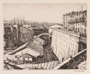 Railway Sheds, Marseilles