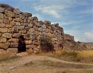 Mycenaean Art: Western Staircase Giving Access to the Mycenaean Citadel, Tiryns