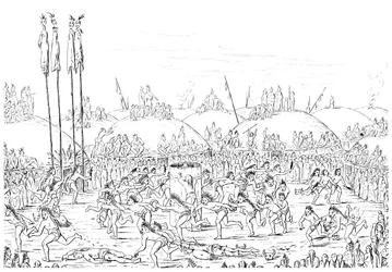 Religious Ceremony, Mandan Village