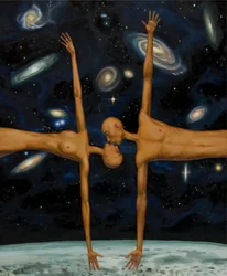 Cosmic Lovers Kiss