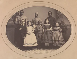 Emancipated Slaves Brought from Louisiana by Colonel George H. Banks, December 1863